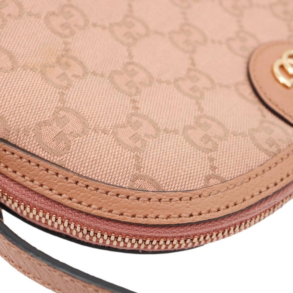 Gucci  Ophidia Dome Small GG Canvas Shoulder Bag Pink 499621 - Picture 6 of 14